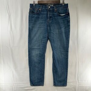 Gap Jeans Women 28 Blue 1969 Relaxed Boyfriend Button Fly Denim